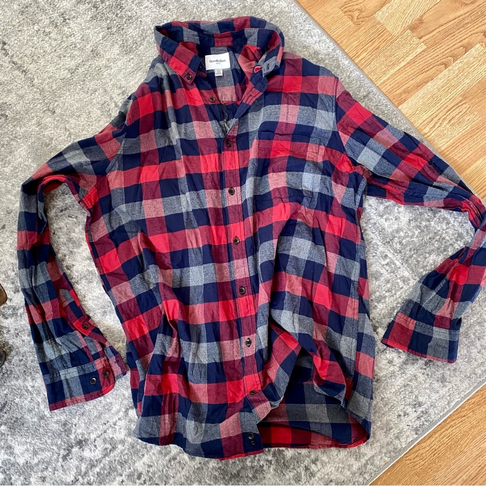 Goodiellow Mens Flannel